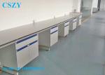 L*750(D)*850(H)mm hospital chemistry laboratory furniture work bench for pcr lab