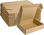 Customized Logo CMYK Corrugate Mailing Box For Small Business Simple Mailers