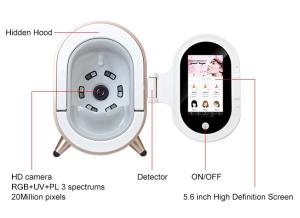 China Oem 3d Skin Analyzer Intelligent Diagnosis System 9 Foreign Language factory