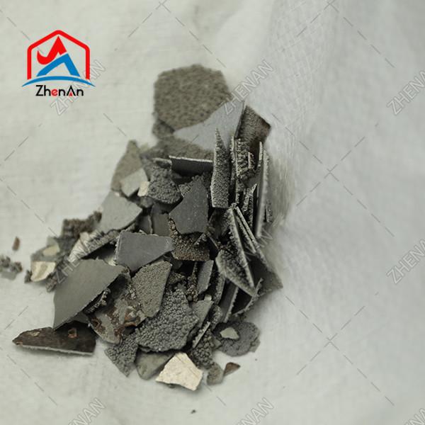 Electrolytic Manganese Metal Flakes Purity 99.7% Indispensable Additive In