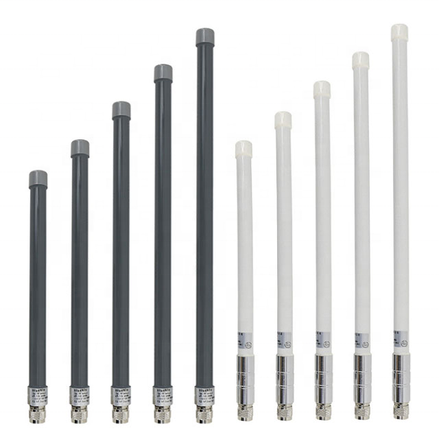 Customized Connector White Fiberglass Antenna for 868MHz/915MHz Outdoor WiFi 2.4G/5.8G