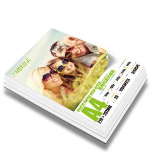 China A4 Glossy Surface Inkjet Cast Coated Photo Paper factory