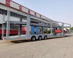 3 Axle Transport Car Carrier Trailer Truck with Jost E100 Landing Gear and