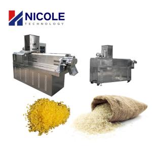 China Double Screw Extrudeed 500kg/H Fortified Rice Making Machine / Production Line factory