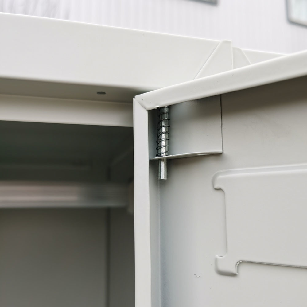 0.7mm 4 Door Metal Lockers Staff Metal Storage Wardrobe Powder Coating