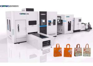 China Full Auto Non Woven Box Bag / Nonwoven Bag Making Machine 2 - 3 Workers Needed factory