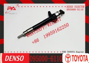 China Diesel Common Rail Injector 095000-6110 095000-6900 095000-7600 095000-7610 23670-09200 236700R060 for TOYO-TA 2AD-FHV factory
