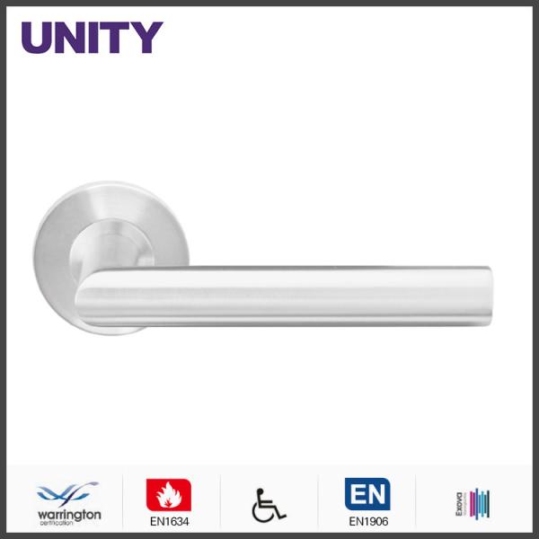EN1906 fire rated interior door handle sets for commercial doors