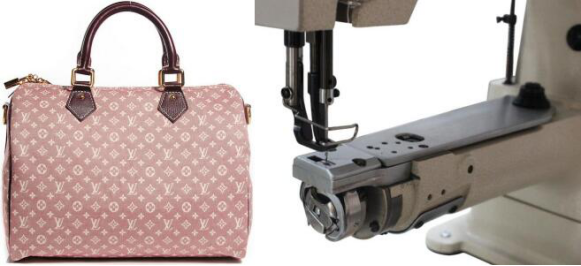 Single Needle Direct Drive Cylinder Arm Unison Feed Walking Foot Heavy Duty Leather Sewing Machine