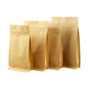 China BPA Free Kraft Aluminized VMPET Resealable Dog Food Bag factory
