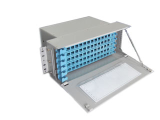 China 4U Fiber Optic ODF Module 72Fiber 19inch Rack Mount Fiber ODF Panel factory
