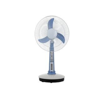 China 18&quot; Battery Operated 12v 18 Inch Rechargeable Dc Fan Emergency Light Fan 12 Digital 15 Pedestal Air Cooling Fan 3 or 5 Ce ROHS factory