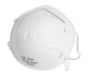 China Breathable Cup Style FFP2 Dust Mask Air Pollution Anti Odor Disposable factory