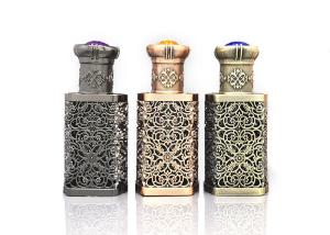 China Decorative Glass Perfume Bottles 10ml Flat Shape Fashionable Appearance factory