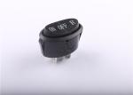 Oval 3 Way Rocker Switch Long Lifespan For Electric Recliner / Medical