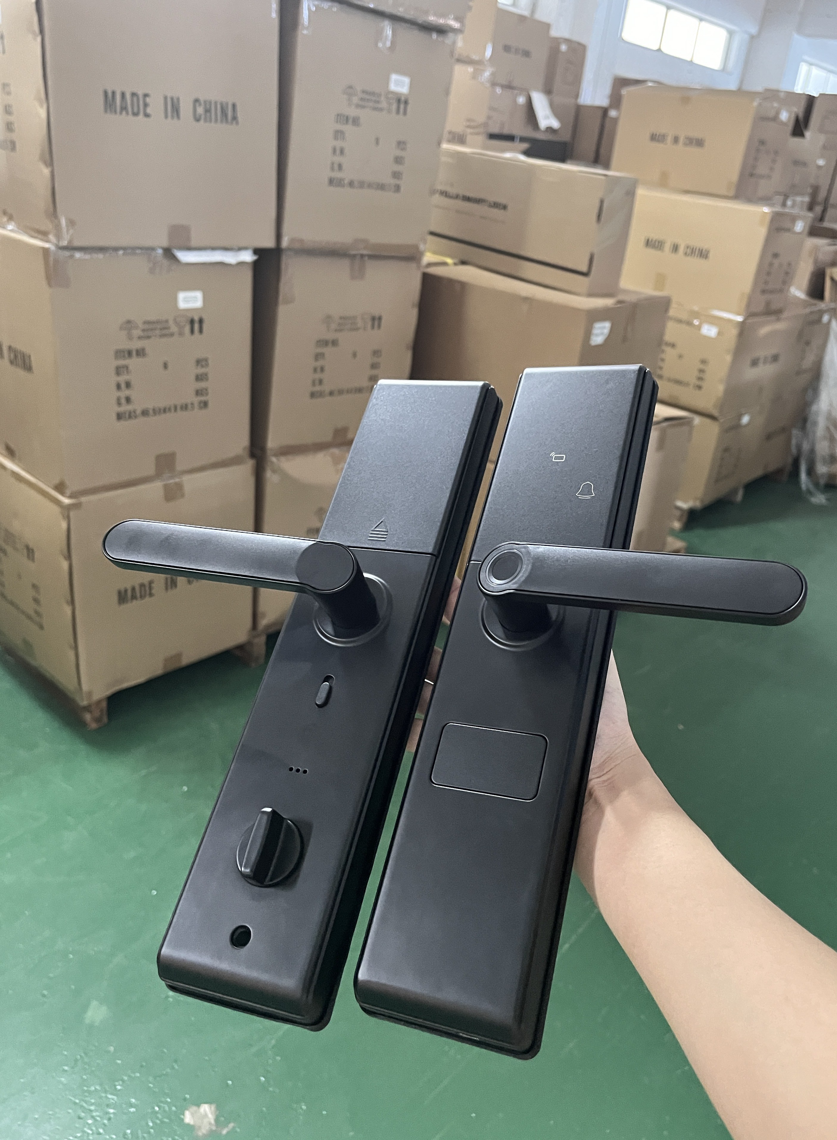 S829MAX Wifi Camera Lock Tuya APP Digital Viewer Lock Biometric Fingerprint Smart Door lock