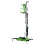 Aluminum Alloy Industrial Vertical Platform Lift Single Mast 6 Meters Lift