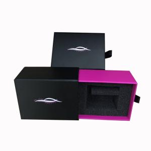 China Rectangle Craft Gift Boxes Matte Laminated Cosmetics Perfume Packaging Box factory