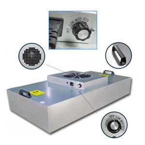 SUS304 Hepa FFU Fan Filter Unit Galvanized Sheet Laminar Air Flow