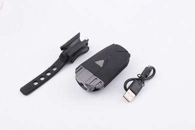 High Brightness USB Bicycle Light 300 Lumens , Aluminum Alloy Casing Bike
