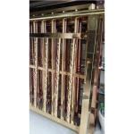 Large Stainless Steel Door Frame Gold Rose Gold Black Physical Vapor Deposition