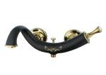 Ceramic Cartridge Home Depot Faucets Black Color 0.6 - 1.0Mpa For Countertop