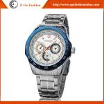 E GO Fashion Wristwatch Man Business Watch Full Stainless Steel Watch Male