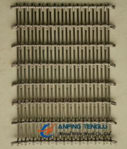 China Stainless Steel Cable Rod Mesh for Sun Shade, 2mm*17.5mm Cable, 1.5mm*3.5mm Rod factory