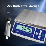 ABS Material Industrial Weighing Table Scales with RS232 Serial Port and 30KG