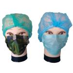 custom logo printed medical disposable mask machine made