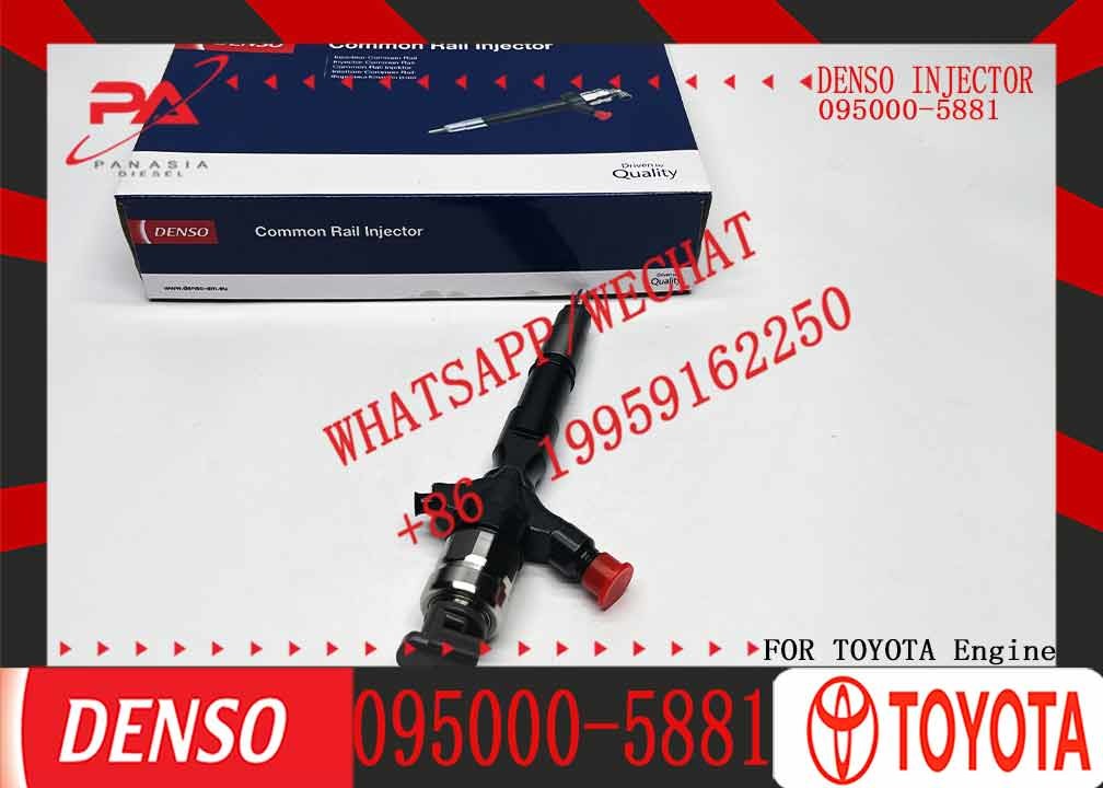 095000-5881 Oil Truck Injection 23670-30050 Diesel Engine Injector 095000-5660 095000-5880 for TOYOTA