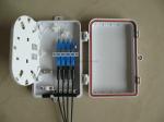 Ftth / Fttx Mini Plastic Wall Mount 4 PortS Drop Cable Fiber Optic Termination