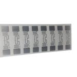 13.56MHz Contactless Dry RFID Inlay 85.5*54mm Size Transparent Color For