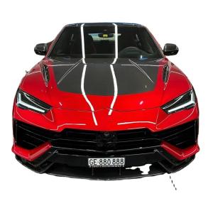 China URUS Car Spare Parts Older Model Lamborghini Urus Carbon Fiber Body Kit Hood factory