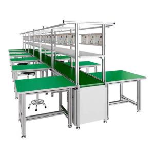 China Industrial Assembly Line Machine Adjustable Height Electronics Production Machinery factory