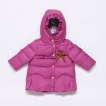 Wholesale High Quality Baby Down Outwear Winter Warm Kids Jacket Quilted Toddler