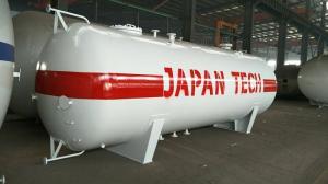 China Q345R 10MT Horizontal LPG Tank , 20000 Liters Propane Gas Storage Tank factory