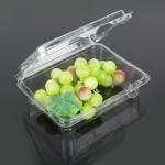 Rectangle Small 18.5*14.5*6cm Disposable Plastic Food Box