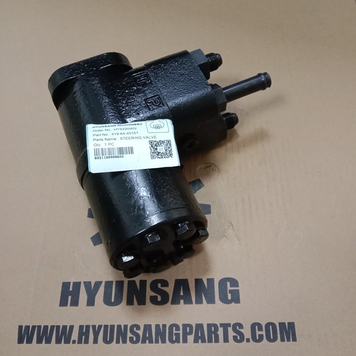 Excavator Spare Parts Steering Valve 419-64-45101 4196445101 For WA320-3