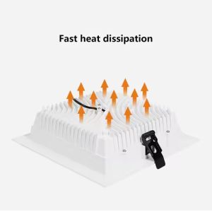 Square Recessed LED Down Light 18W 15W 24W 12W 9W 6W 4W 3W High CRI LED Light