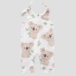 Wholesale Baby Boy Clothes Rompers Cartoon Pattern Cute Koala 100% Cotton