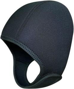 China 2.5mm Neoprene Dive Cap Surf Cap,Diving Hat,Thermal Wetsuit Hood Cap with Chin Strap,Windproof Cap for Surfing Kayak Raf factory
