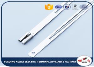 China Promotion accessories 316/304 ball lock stainless steel cable ties multi - hole factory