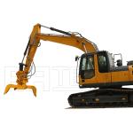 Demolition Grapple For Excavator, Excavator Skeleton Bucket, Large Loads
