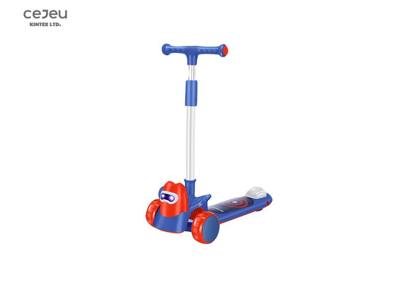 3 Wheel Scooter for Kids Age 2-5 Year Old - Height Adjustable Push Scooter with LED Flashing Wheel Lights
