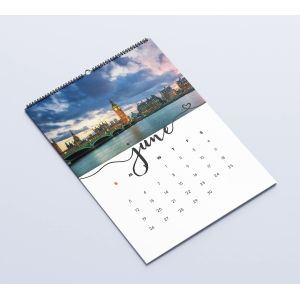 CCNB Printing Monthly Calendar Christmas Countdown Desk Calendar OEM