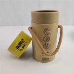 Round Craft Paper Cylinder Packaging Recyclable Cardboard Tube Gift Box With