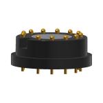 Customized Pogo Pin Magnetic Connector 12 Pin Male And Female Magnetic Connector