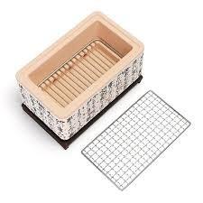 China Wood Fired FDA Ceramic Hibachi Grill factory