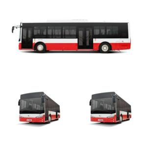 China New Energy Bus Electric City Buses 10.5m Low Floor Entry 30 Passenger seats. factory